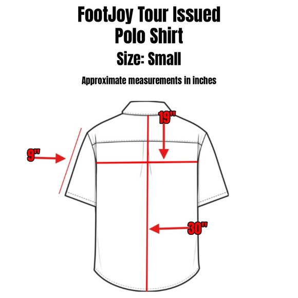 FootJoy Tour Issue Performance Golf Polo Mens Small Blue Striped - Picture 2 of 8